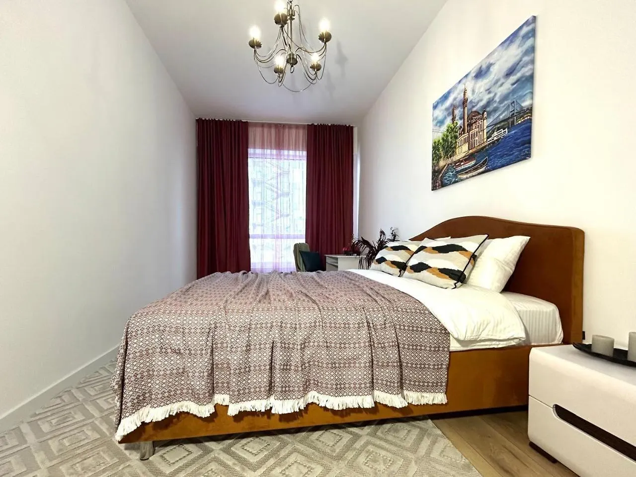 Апарт-Отель Жк Meridian Из 8 Апартаментов Рядом С Арбатом Almaty