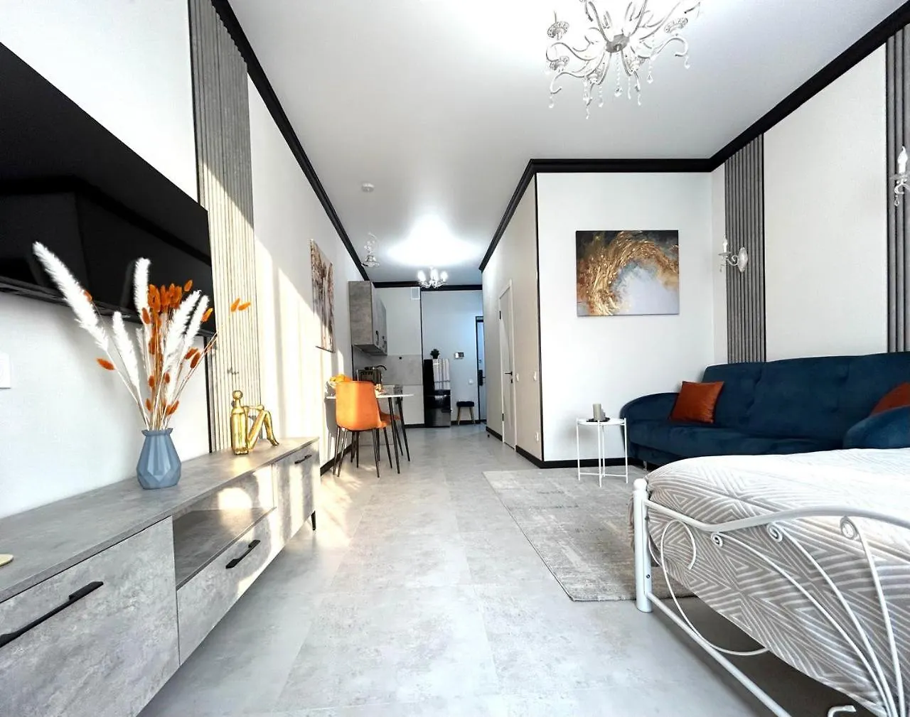 Апарт-Отель Жк Meridian Из 8 Апартаментов Рядом С Арбатом Almaty